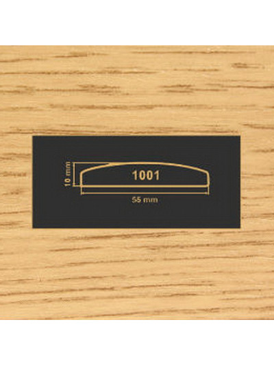 1001 дуб накладка МДФ 2800