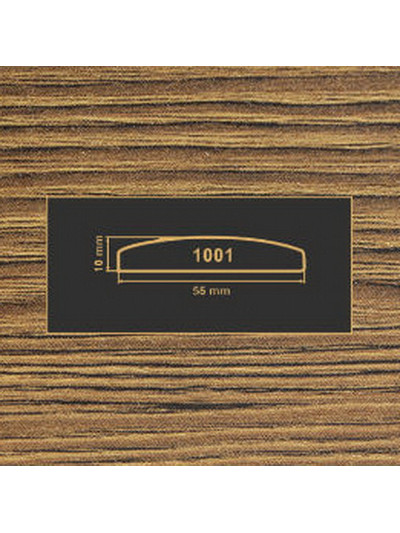 1001 дуб родос темный накладка МДФ 2800