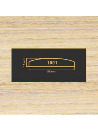 1001 Зебрано пісочне накладка МДФ 2800  - 1 2