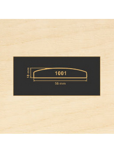 1001 Клен танзау накладка МДФ 2800  - 1 2