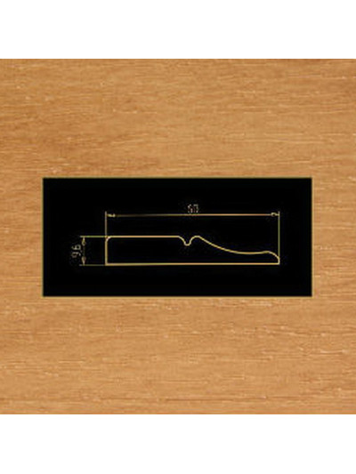 1005 Ольха накладка МДФ 2800  - 1 2