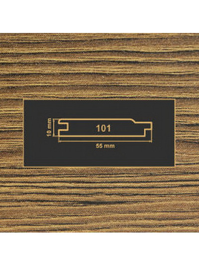 101 Дуб родос темный МДФ 2620  - 1 2