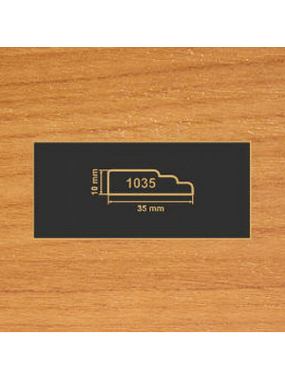 1035 Вишня рамковий профіль МДФ 2800  - 1 2