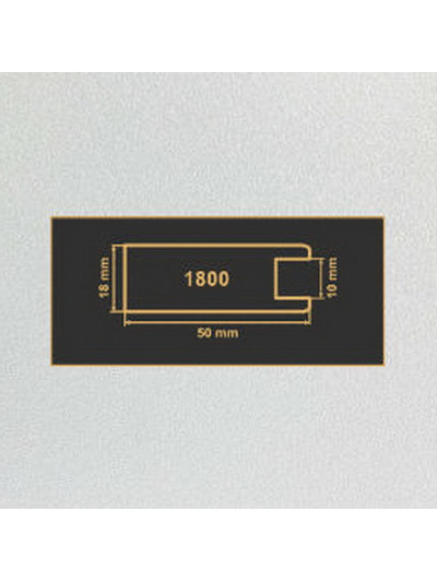 1800 Алюминий рамочный профиль МДФ 2800  - 1 2