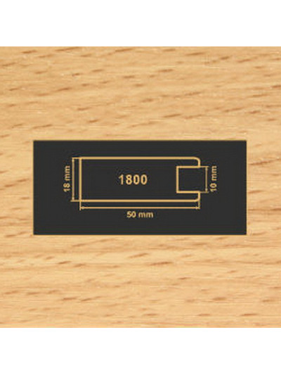 1800 Бук рамковий профіль МДФ 2800  - 1 2
