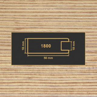 1800 фино-бронза рамочный профиль МДФ 2800