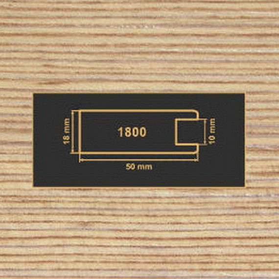 1800 фино-бронза рамочный профиль МДФ 2800