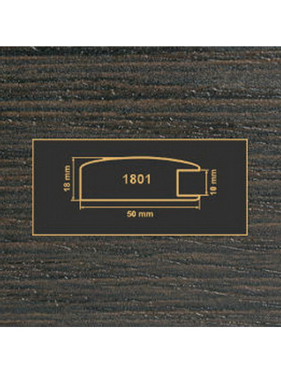 1801 Венге рамочные профиль МДФ 2800  - 1 2