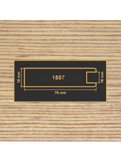 1807 Фіно-бронза рамковий профіль МДФ 2800  - 1 2