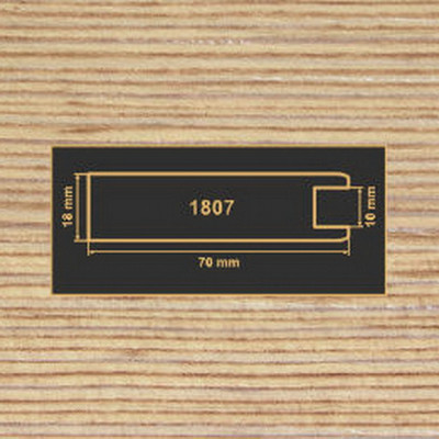 1807 фино-бронза рамочный профиль МДФ 2800