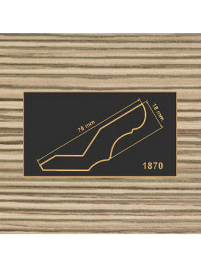 1870 лиственница карниз МДФ 2800