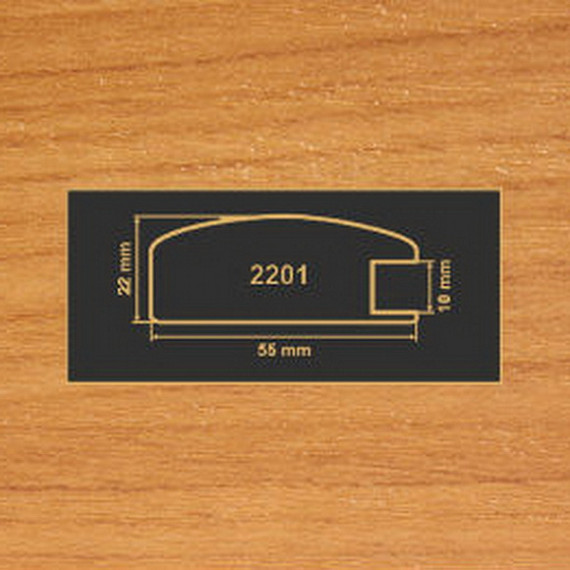 2201 вишня рамочный профиль МДФ 2800