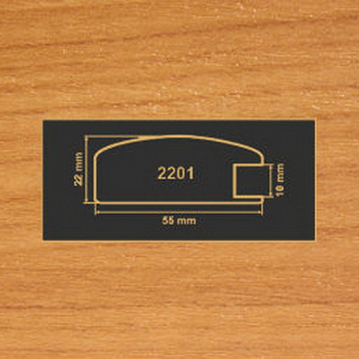 2201 вишня рамочный профиль МДФ 2800