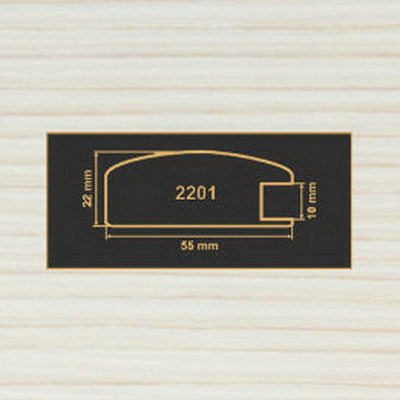 2201 вудлайн крем рамочный профиль МДФ 2800