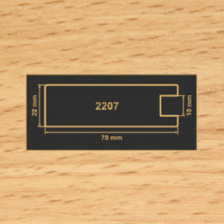 2207 бук рамочный профиль МДФ 2800