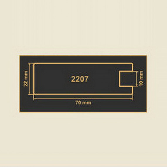 2207 крем рамочный профиль МДФ 2800
