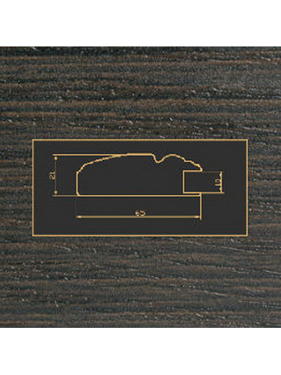 2265 Венге рамочный профиль МДФ 2800  - 1 2