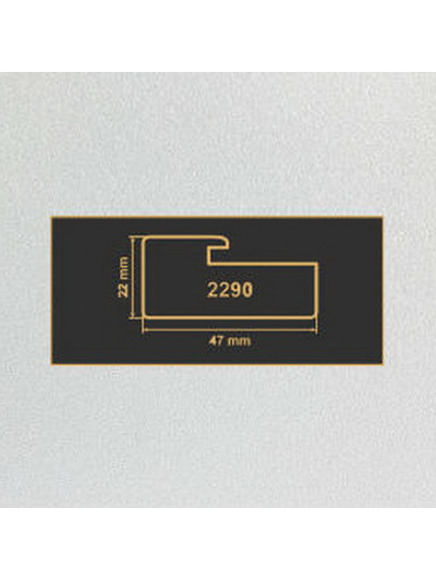 2290 Алюміній рамочний профіль МДФ 2800  - 1 2