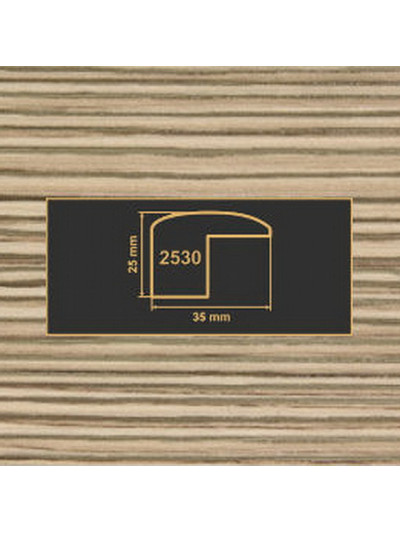 2530 Модрина накладка кут МДФ 2800  - 1 2