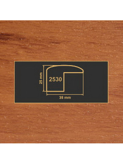 2530 Яблоня накладка угол МДФ 2800  - 1 2