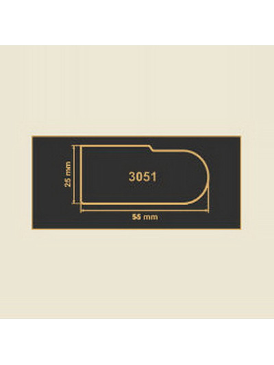 3051 крем накладка МДФ 2800