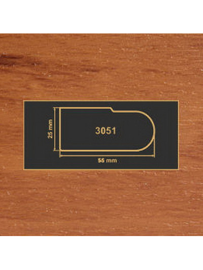 3051 яблоня накладка МДФ 2800