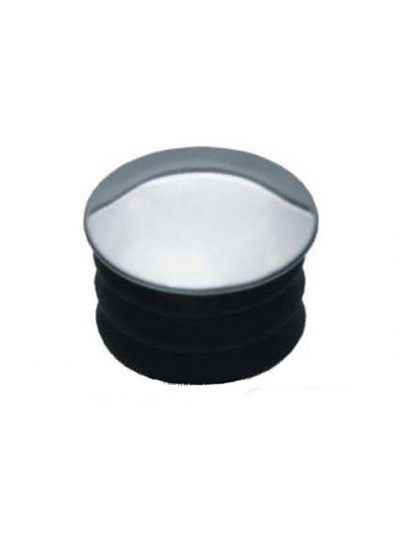 Заглушка R-17 к трубе d=25, плоская, хром, ROLLA