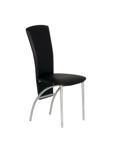 Стул AMELY CHROME V-4 черный