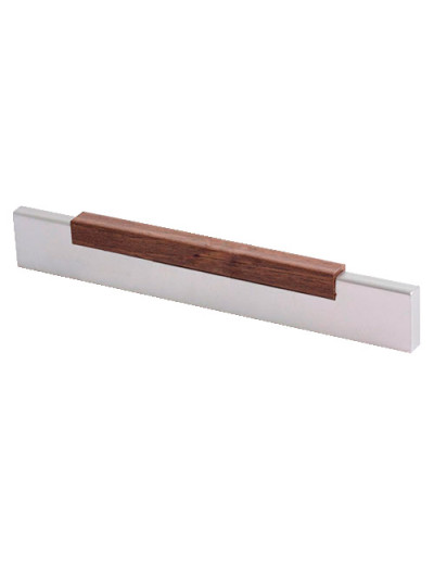 Ручка 412.014 (К02 ПД25, L160 L182) алюм+венге