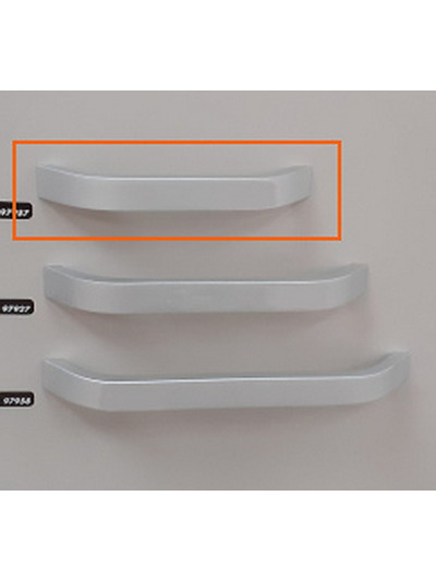 Ручка мебельная DU 27/128 цвет алюминий