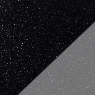 Фасад 18мм МДФ Галактика черная глянец 677