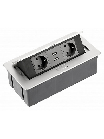 Удлинитель GTV SOFT на 2 розетки AE-PBSUC2GS-53 Под заказ