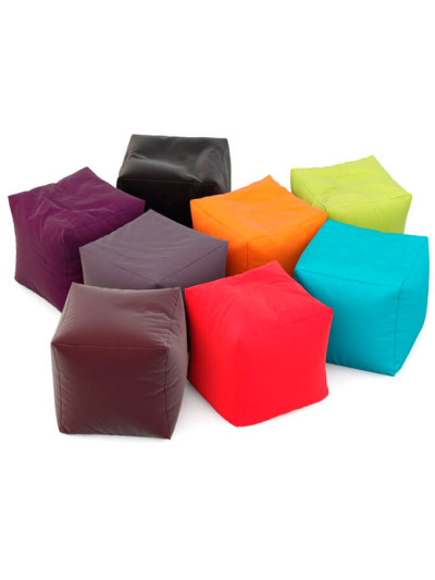 Пуф Куб Оксфорд, Безкаркасні меблі 45x45x45 см  - 1