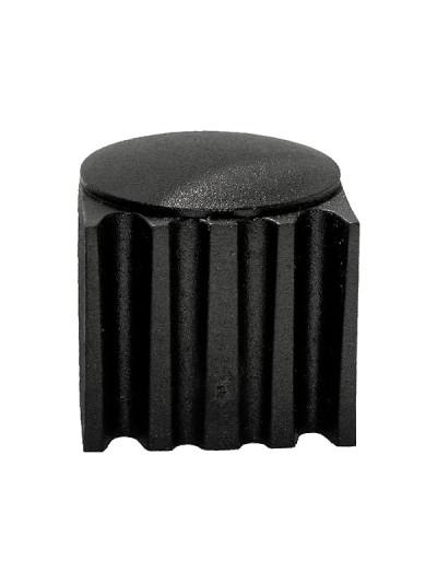 Заглушка наружная с каблучком D 27 мм