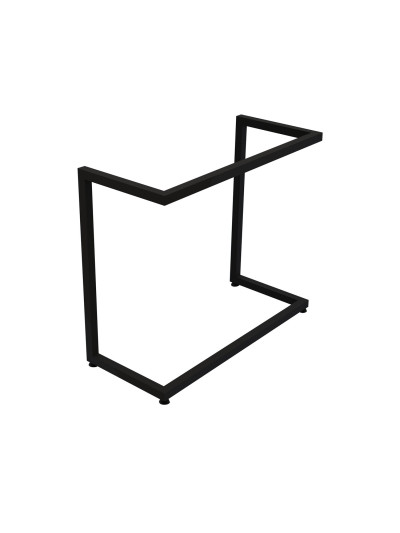 Опора для журнального стола лофт Di Ferro PRATICO 620x584x300 Черная DI FERRO - 1