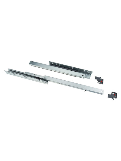 Тандем 350 мм повного висування плавне доведення (Clip-on) для ДСП 16 мм  ПреміумЛайн DC (Даск) - 1