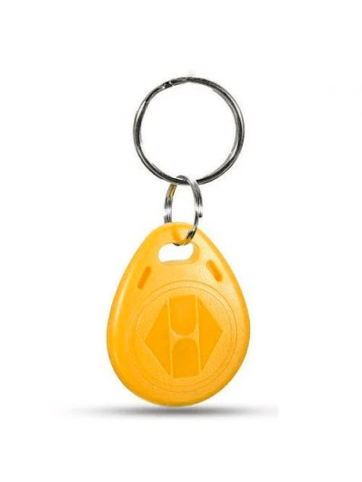 Магнитный ключ брелок RFID R-75 Желтый  - 1