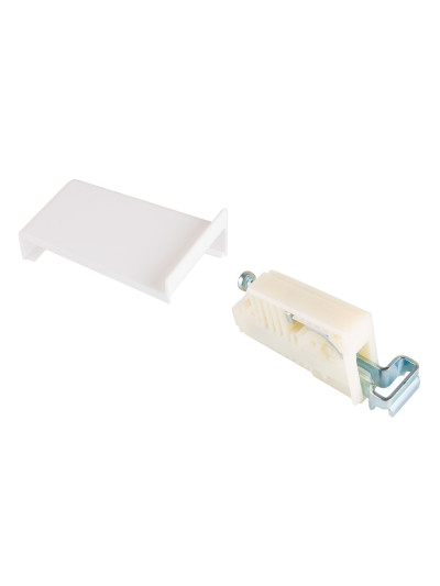 Ушко регулированное CAMAR белое R 806 до 50 кг + заглушка  - 1