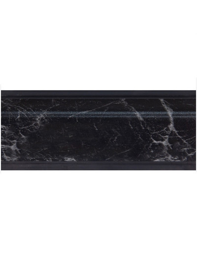 Кухонний плінтус для стільниці 4200 мм Rehau 118 Мармур Чорний REHAU - 1