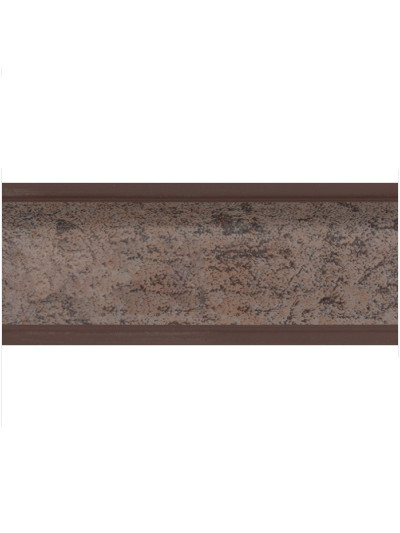 Кухонний плінтус для стільниці 4200 мм Rehau 118 Металик Коричневий REHAU - 1