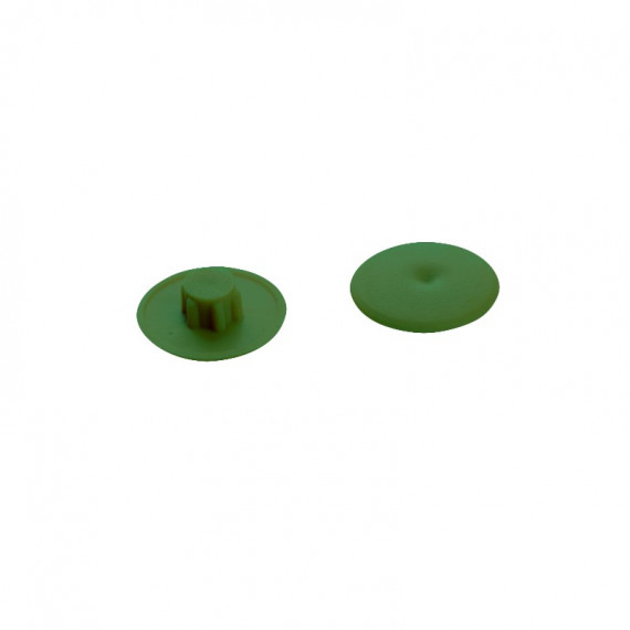 Заглушки для конфирмат Терра зеленая  - 1