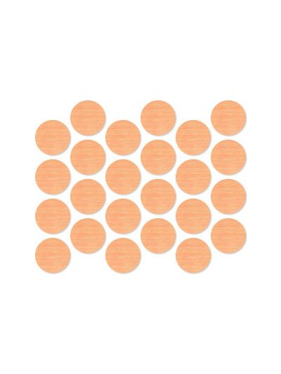 Заглушка к минификсу самоклеющаяся 20мм Груша света 7071  - 1