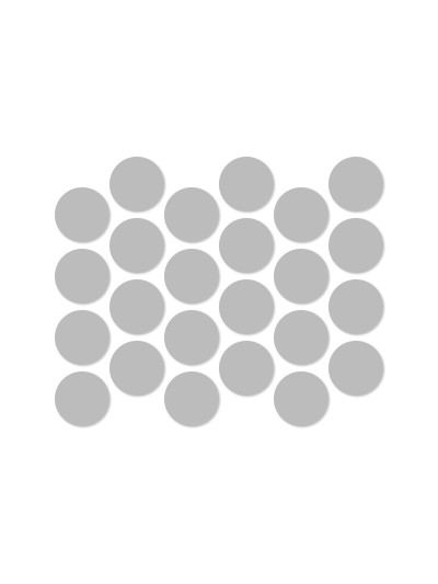 Заглушка до мініфіксу самоклеюча 20мм Сіра 0288  - 1