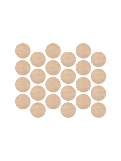 Заглушка к конфирмату самоклеющаяся Явор 50 шт 8112  - 1