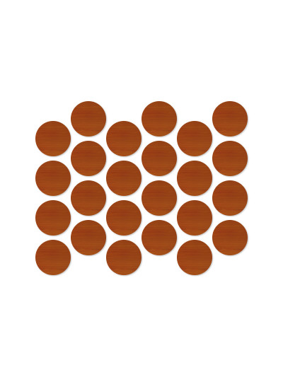 Заглушка конфирмат самоклеющаяся 50шт Кальвадос А-7061  - 1