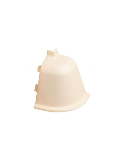 Внешний угол к бортику Rehau 90гр. 118 Слоновая кость REHAU - 1