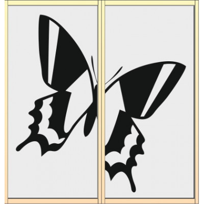 Каталог піскоструминних малюнків Метелики