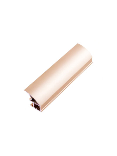 Профиль Rolla вертикальный ВОЛНА Браш Золото светлое ZJB-504 A  ROLLA - 1