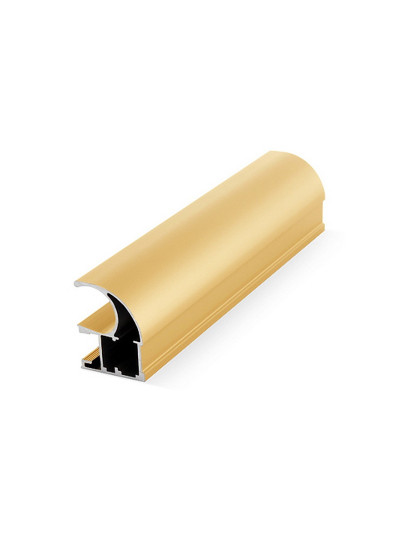 Профиль Rolla вертикальный открытый Темное золото XGJB-148P  ROLLA - 1