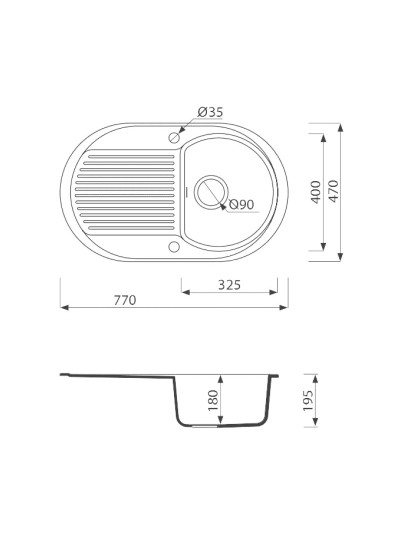 Мийка Marmorin Duro 130.113.012 2
